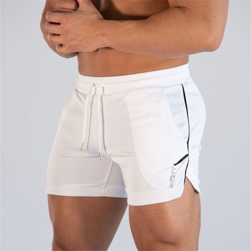 Men Waterproof Fitness Bodybuilding Shorts - Image 5