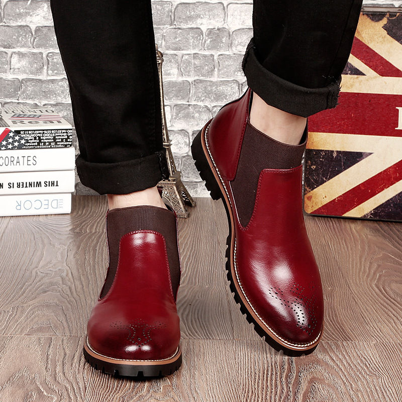 Brock Leather Men Martin Boot Shoes