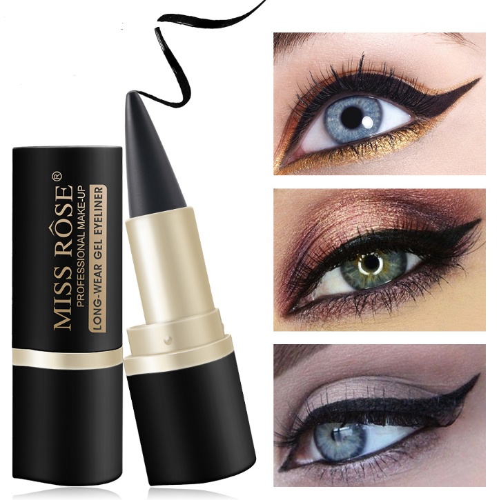 Waterproof Black Liquid Eyeliner Gel Pencil