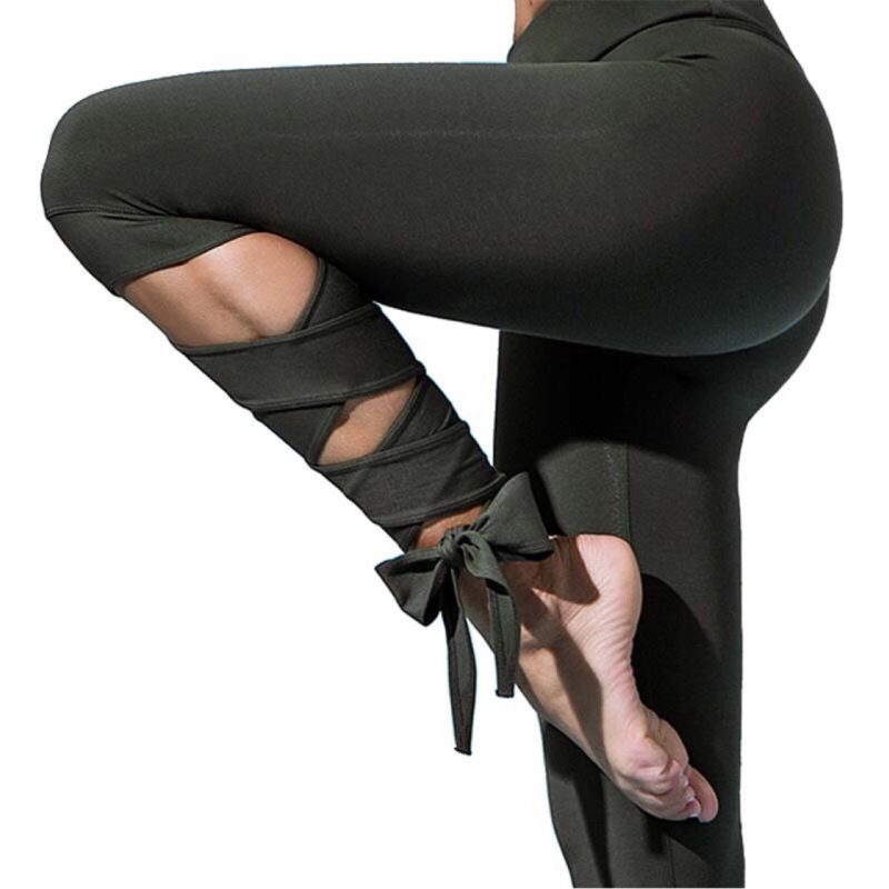 Ballet Bandage Yoga Sports Tight Leggings - Image 8