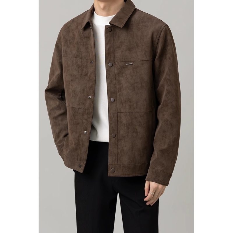 Lightly Mature Short Jacket For Men - Image 7