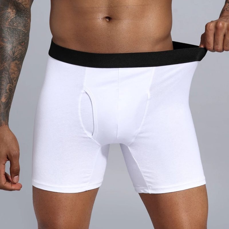 Men Strappy Cotton Boxershorts