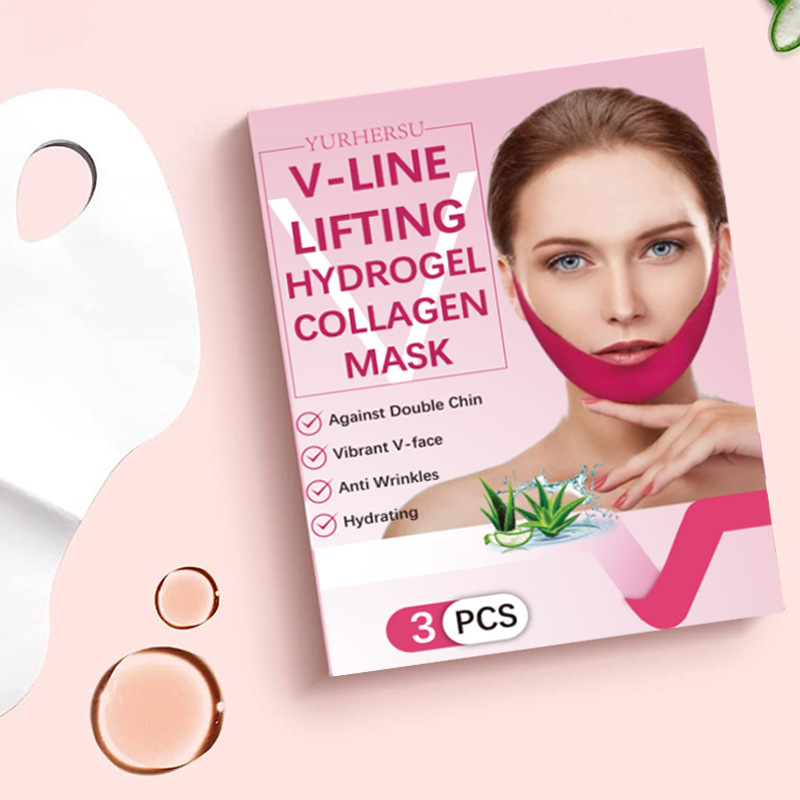 Double Chin V-Neck Hydrogel Facial Mask