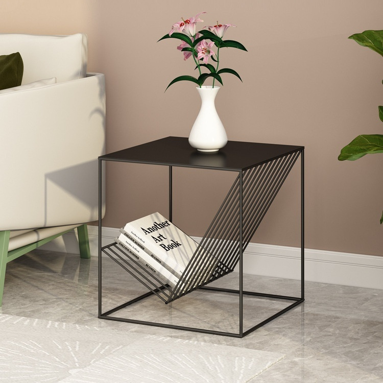 Minimalist Scandavian Iron Bedside Coffee Table