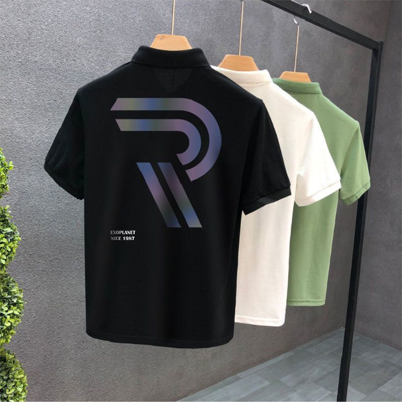 Short Sleeve Summer Polo Collar T-shirt