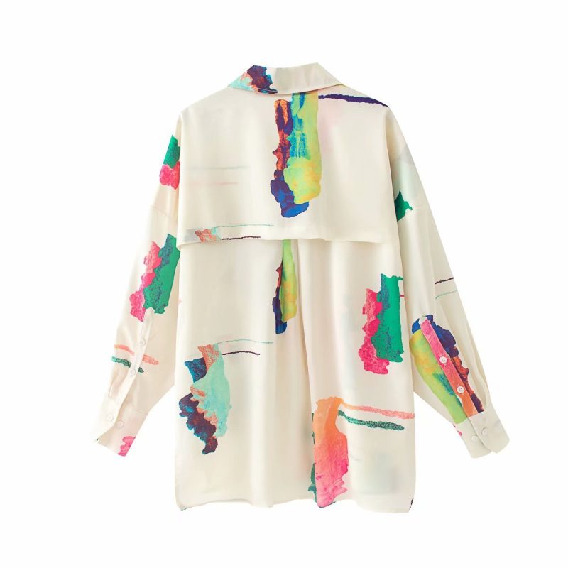 Women's Loose Shirt Tops - Image 2