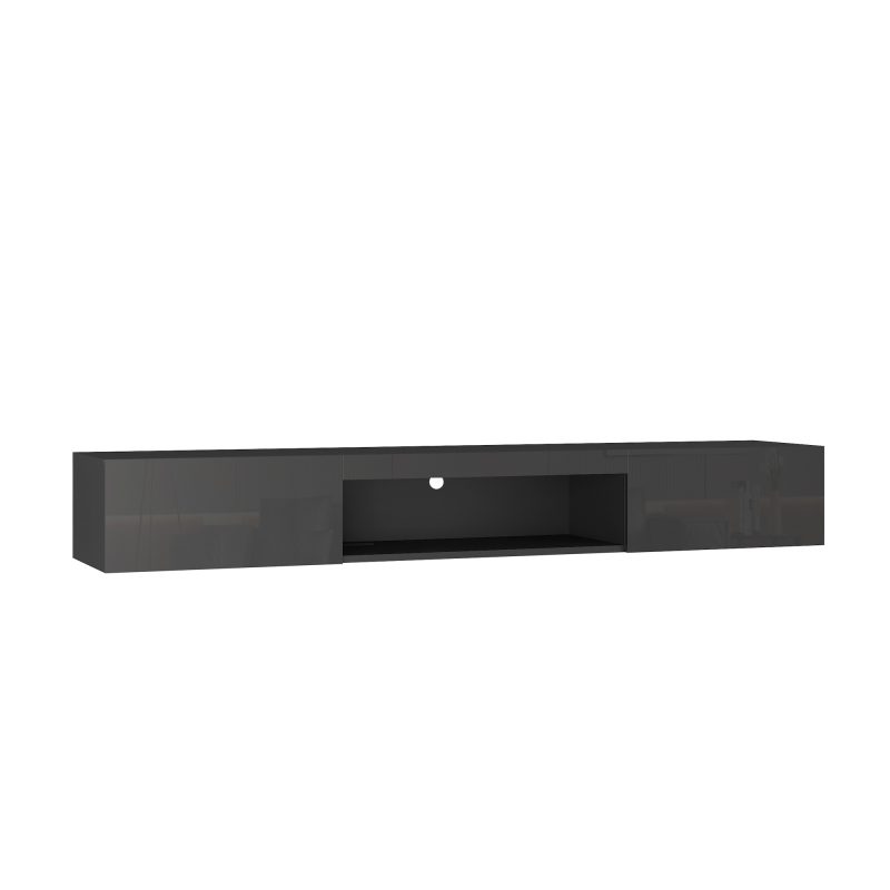 Floating TV Stand Wall Mounted With 16 Color LEDs - Image 3