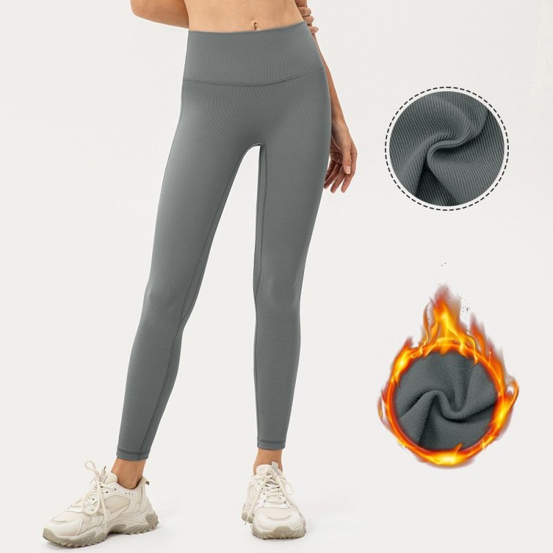 High Spring Leggings With Stripes For Women - Image 6