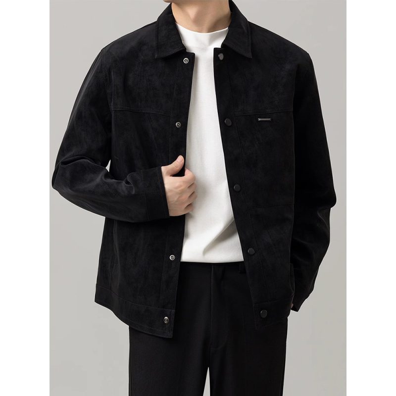 Lightly Mature Short Jacket For Men - Image 4