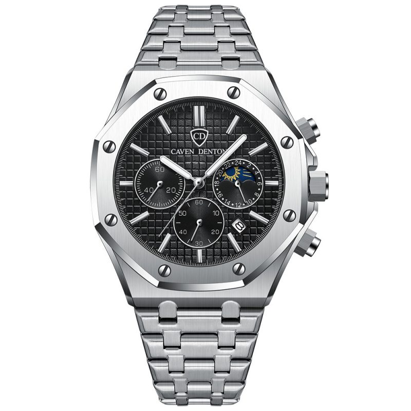 Waterproof High-Grade Moon Phase Men's Watch - Image 4