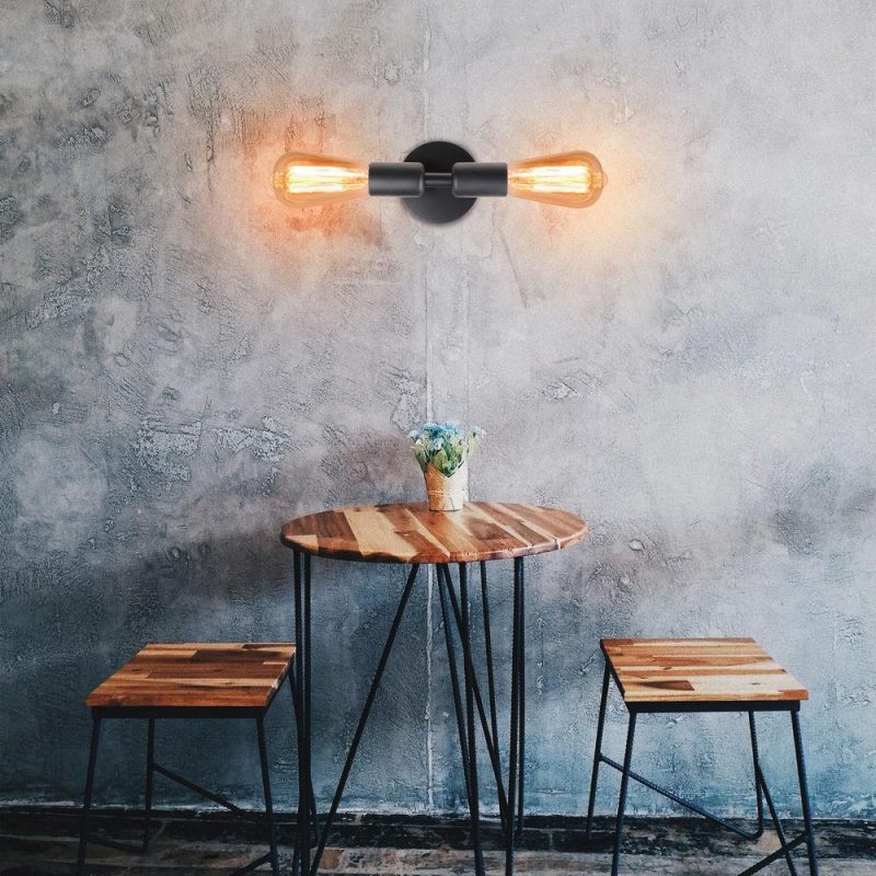 Creative Double-headed Aisle Bedside Wall Lamp - Image 3