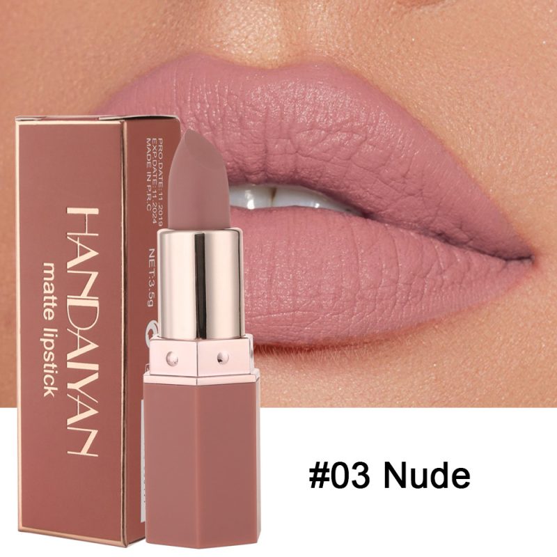 6-color Waterproof Nude Durable Lipstick - Image 7
