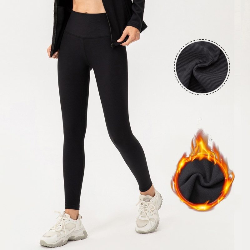 High Spring Leggings With Stripes For Women - Image 4