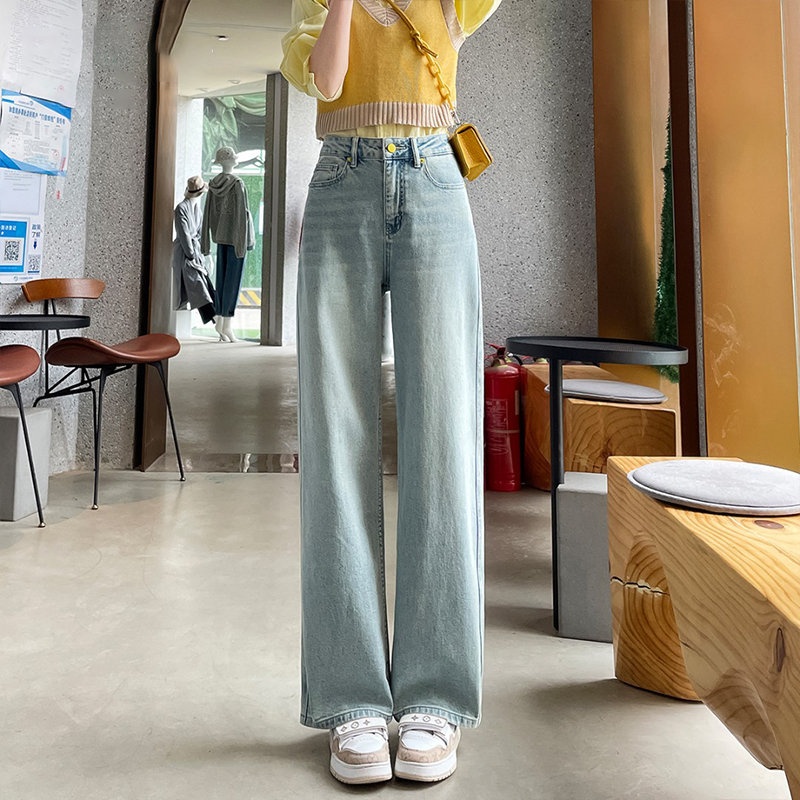 Tall Straight Leg Cropped Jeans