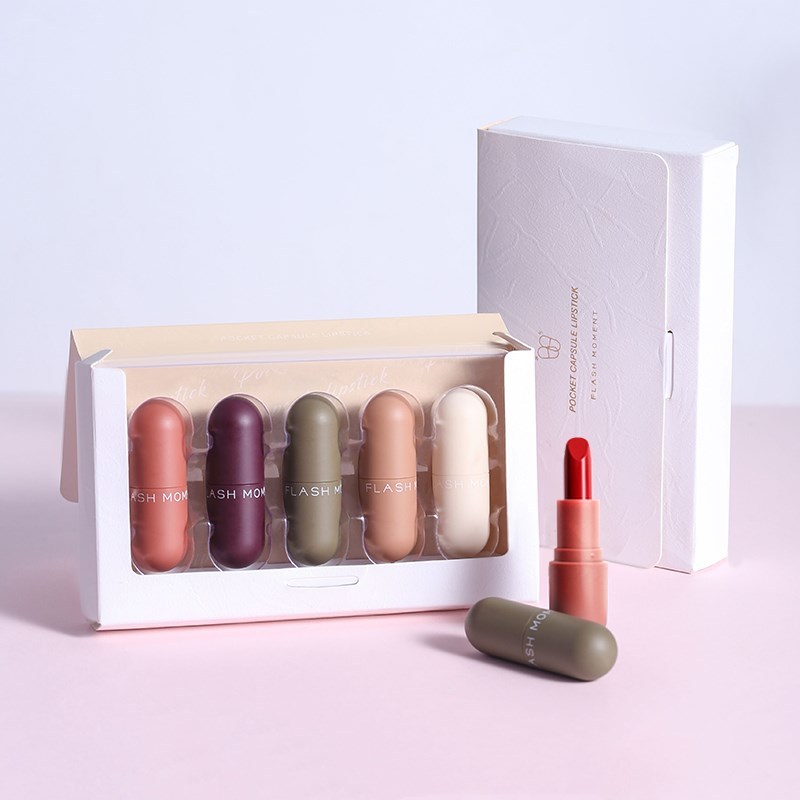 Mini Capsule Style Lipstick Set