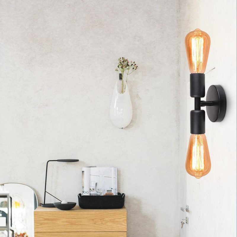 Creative Double-headed Aisle Bedside Wall Lamp - Image 7