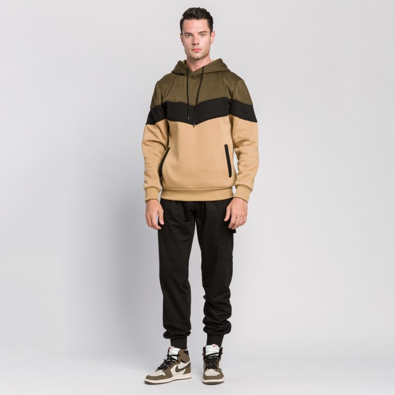 Casual Solid Color Pullover Hoodies for Men - Image 4
