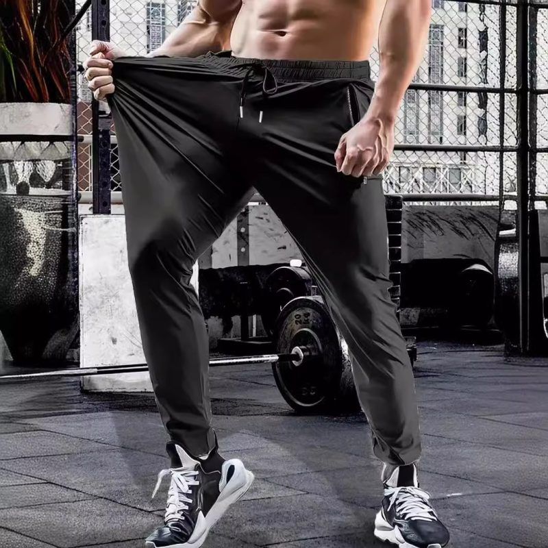 Quick-drying Lightweight Breathable Elastic Trousers - Image 2