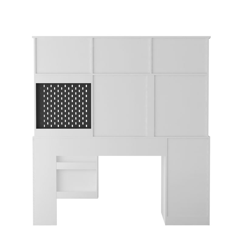 L Shaped Computer Desk Drawers With Storage - Image 3