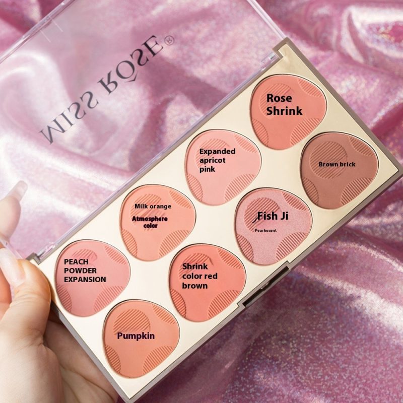 Natural Long Lasting Shimmer Blusher Plate - Image 4