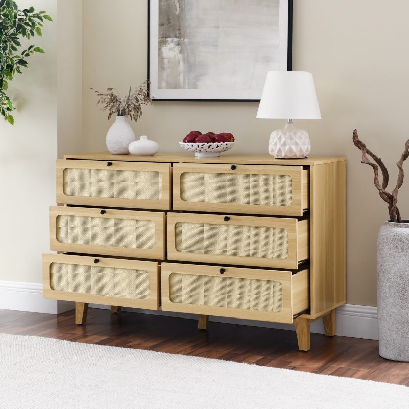 Wooden Antique TV Cabinet For Bedroom - Image 7