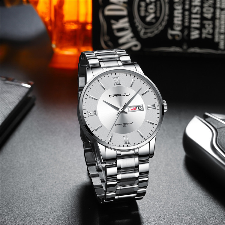 Men's Water Resistant Casual Student Watch