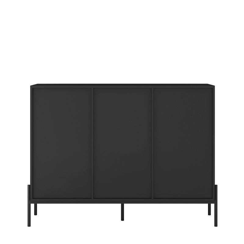 Fluted Sideboard Cabinet With Led Lights - Image 2