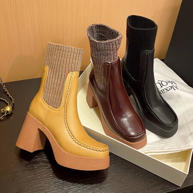 Women's Platform Martin Boots