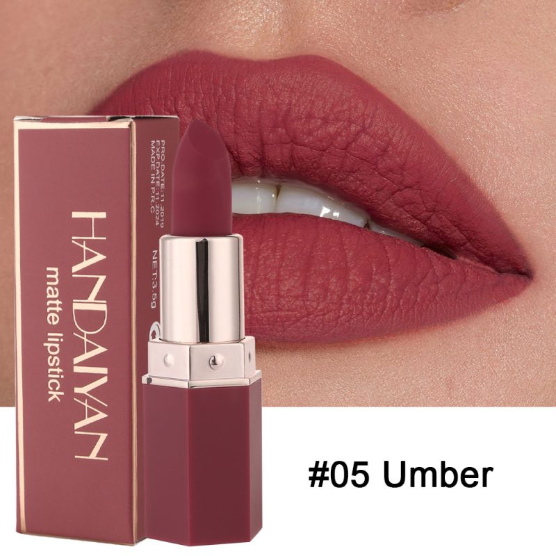 6-color Waterproof Nude Durable Lipstick - Image 2