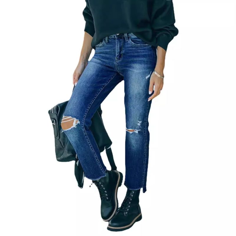 Rebound Slimming High Waist Drain Pants - Image 5