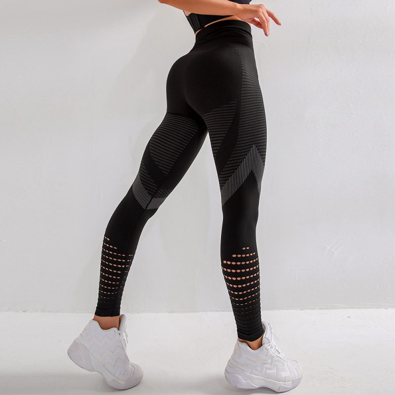 Women Seamless Waist Gym Leggings - Image 2