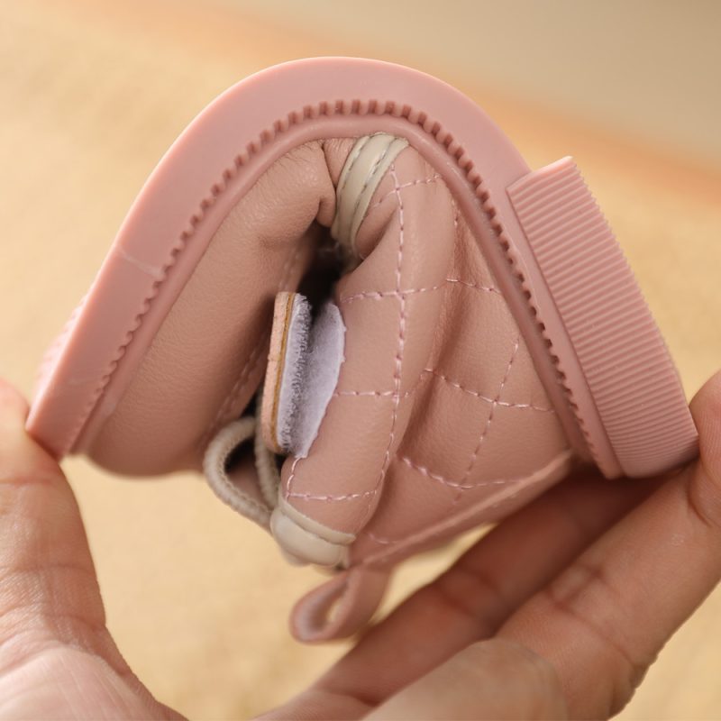 Simple Bow Cotton Baby Shoes - Image 7