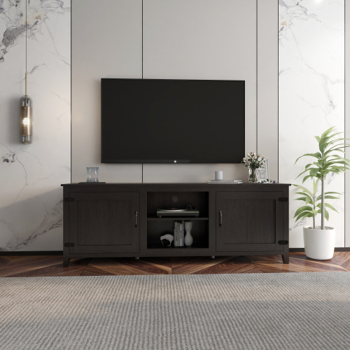 Media Console TV Stand Storage