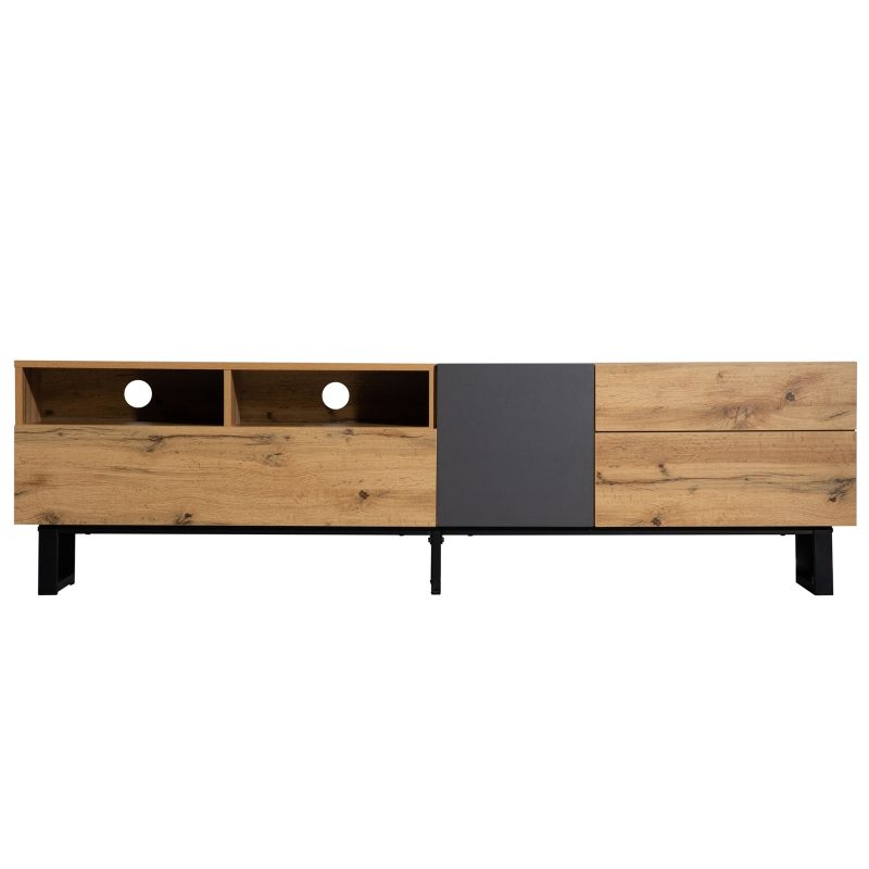 Double Storage Modern TV Stand - Image 3