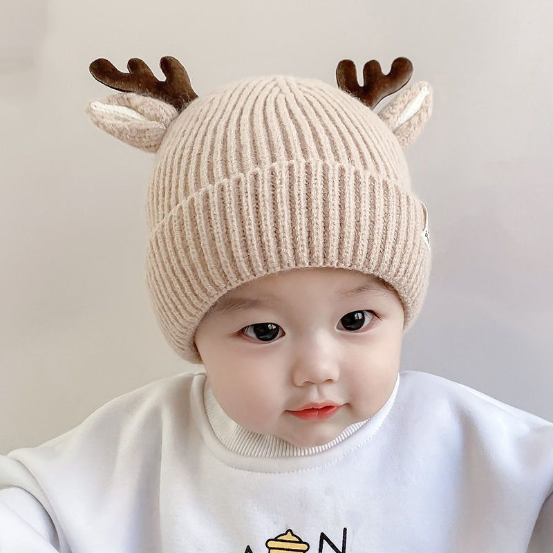 Baby Thermal Deer Head Cap