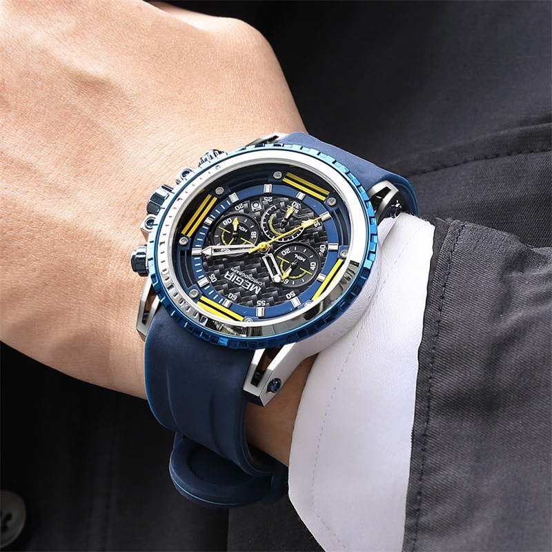Luminous Waterproof Silicone Sports Watch