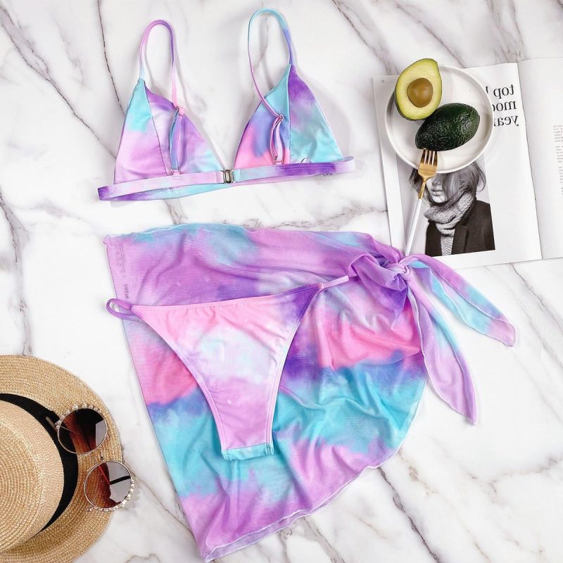 Women's Triangle Micro Bikini Set Swimwear - Image 4
