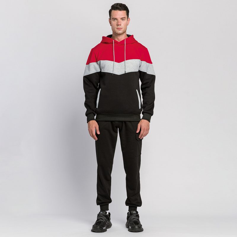 Casual Solid Color Pullover Hoodies for Men - Image 2