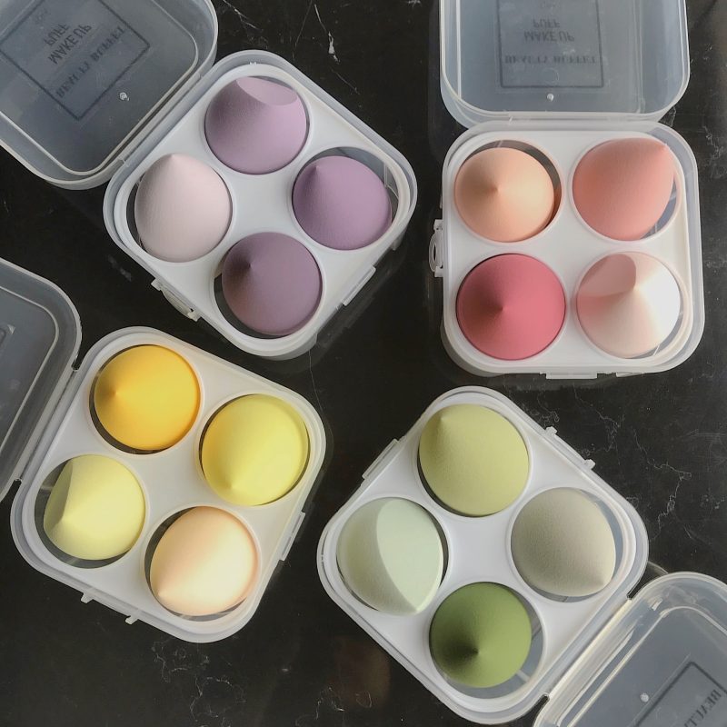 Beauty Sponge Powder Egg Puff Set
