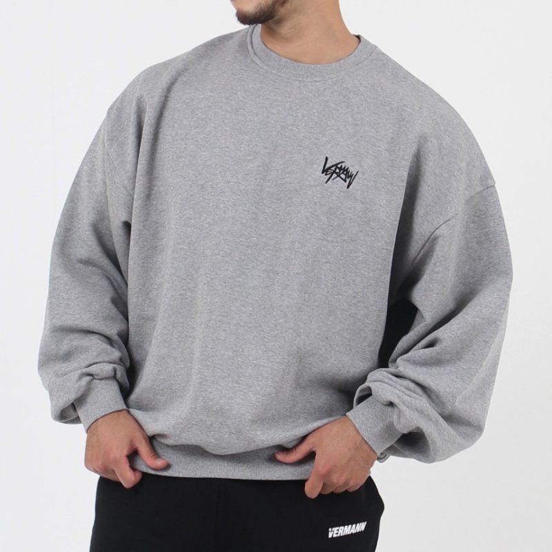 Solid Color Men Warm Sweat-Top - Image 4
