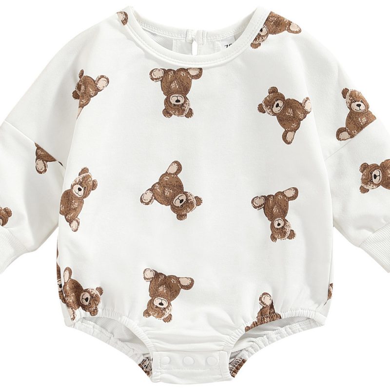One-piece Teddy Bear Girl's Fashionable Suit - Image 7