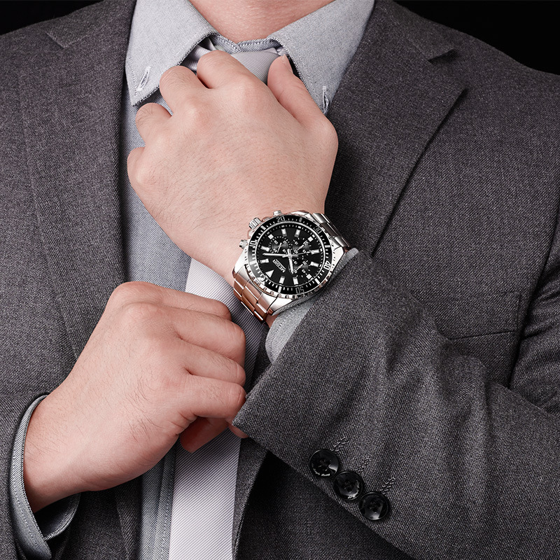 Men's Luminous Calendar Watch
