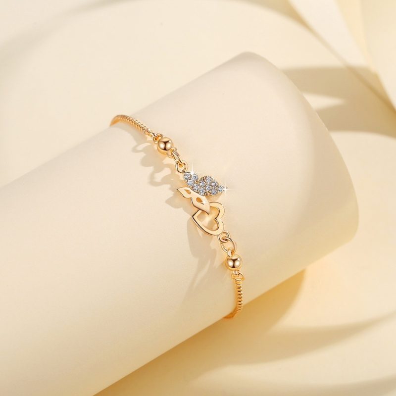 Butterfly Heart Bracelet - Image 3
