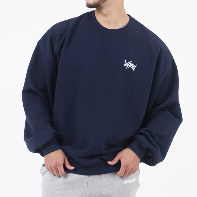 Solid Color Men Warm Sweat-Top
