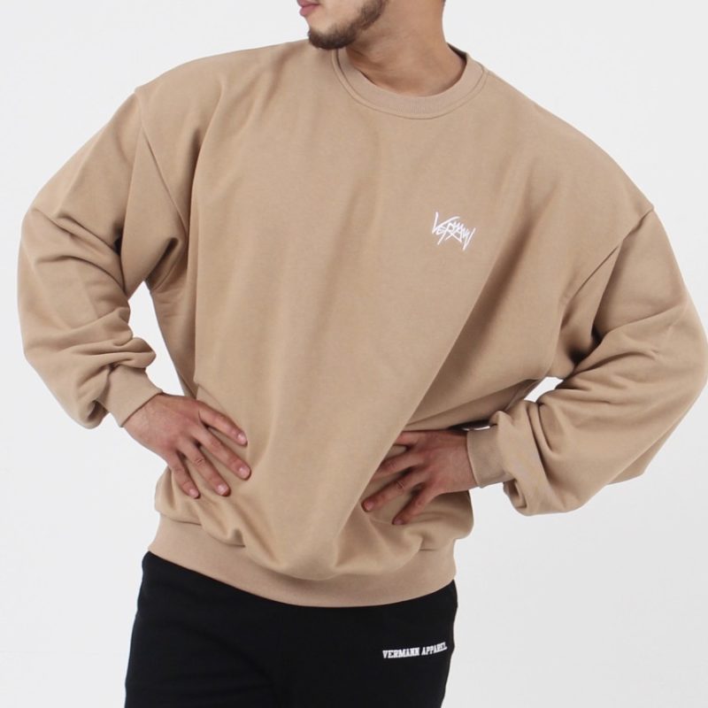 Solid Color Men Warm Sweat-Top - Image 7