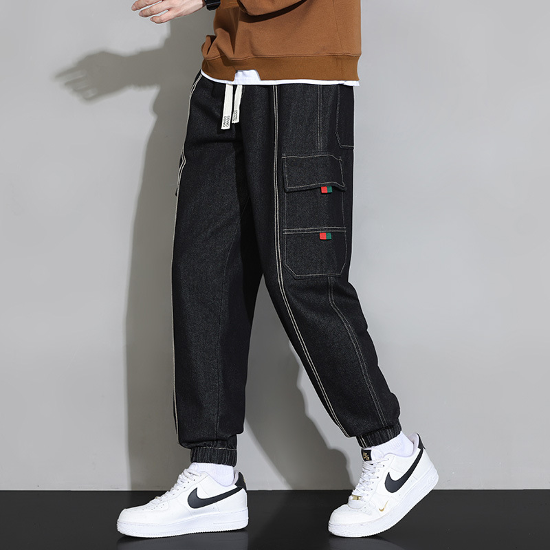 Old Style Lining Thread Jeans