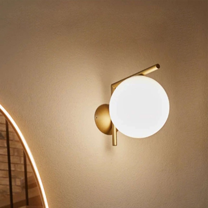 Nordic Glass Bedside Corridor Lamps