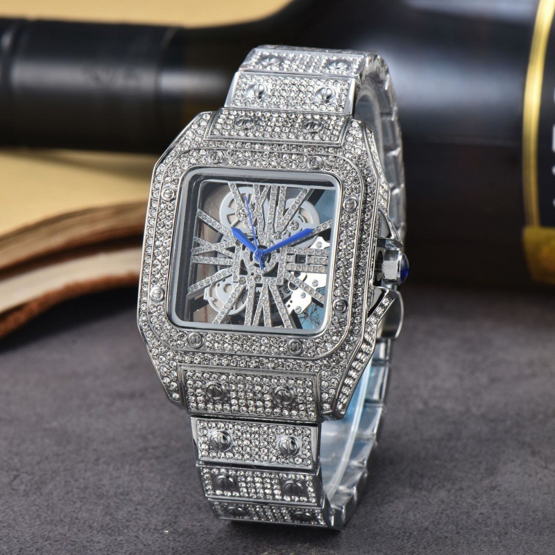 Women's Diamond Steel Belt Watch