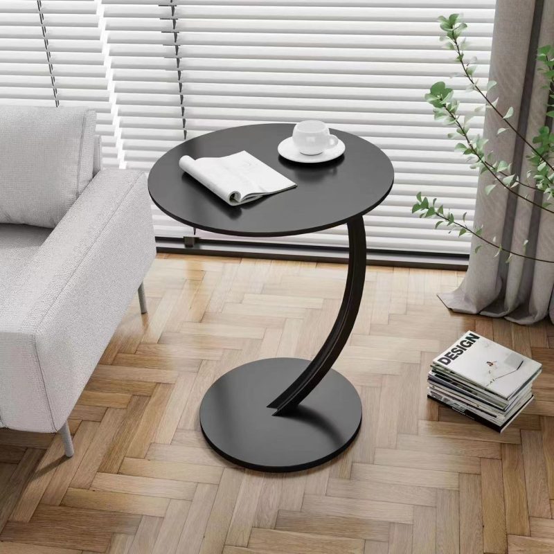 Round Living Room Movable Coffee Table - Image 2
