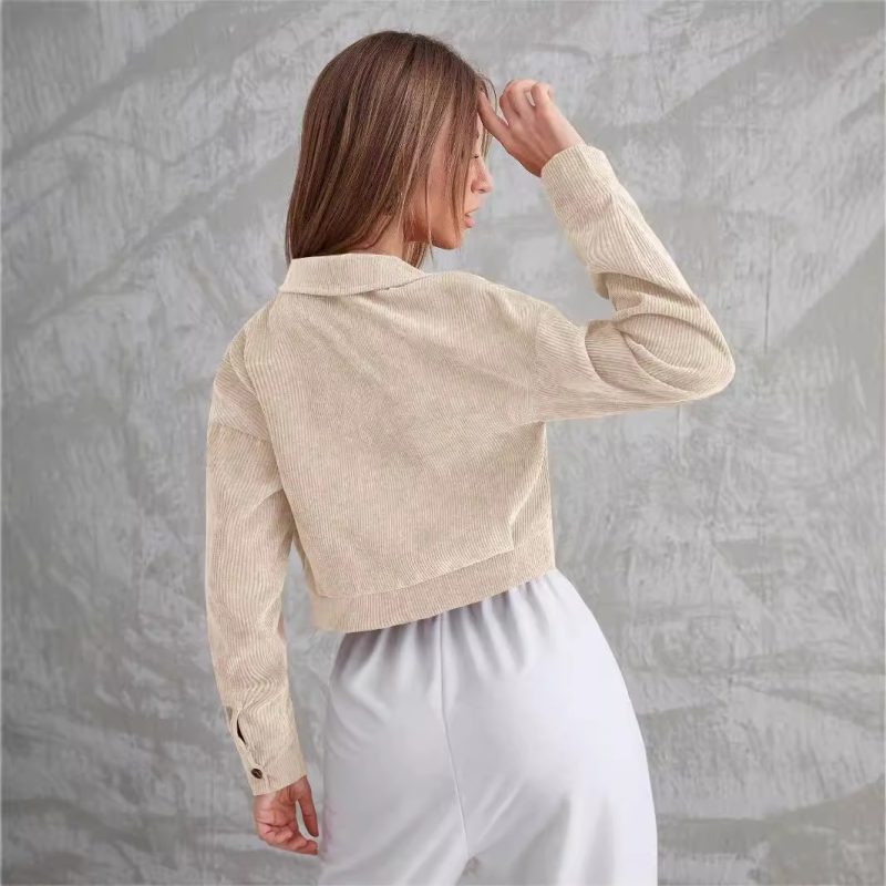 Fashionable Retro Style Cardigan Women's Coat - Image 2